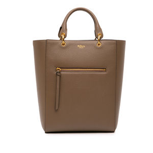 Pre-Loved Mulberry Classic Grain Calfskin Maple Tote